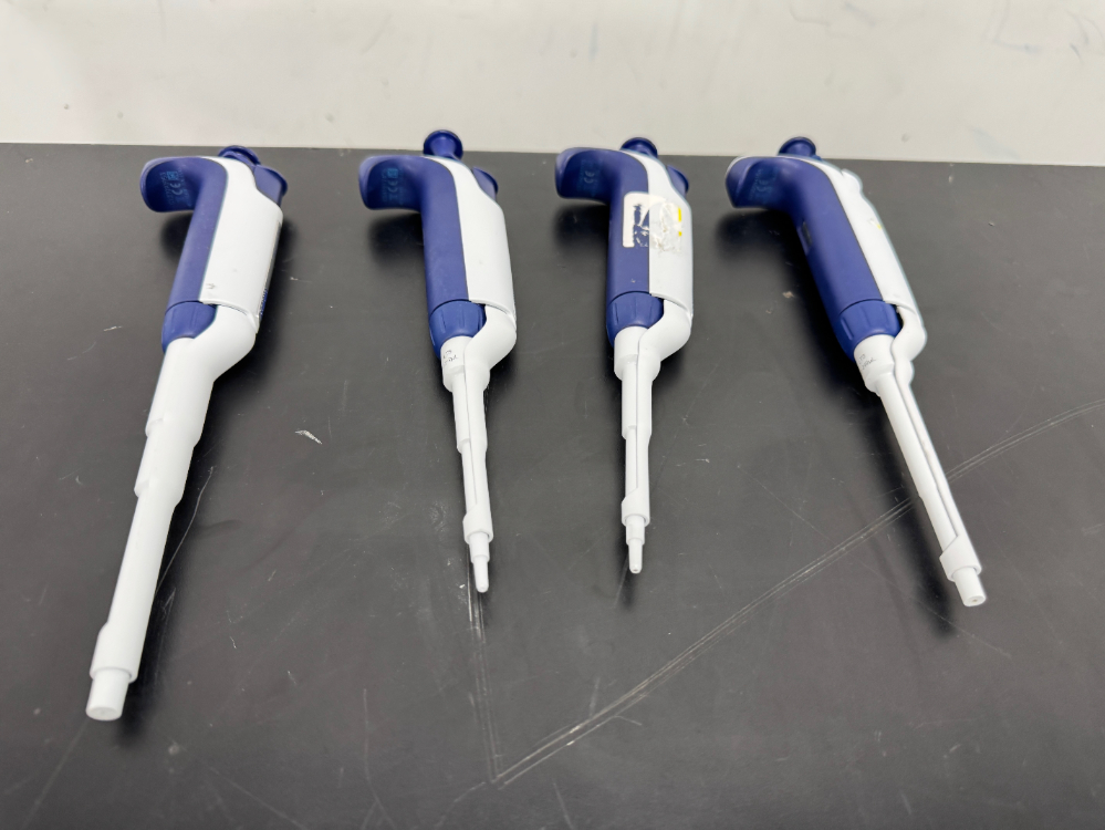 Image of Rainin Pipet-Lite XLS Single Channel Pipettes - Quantity 4